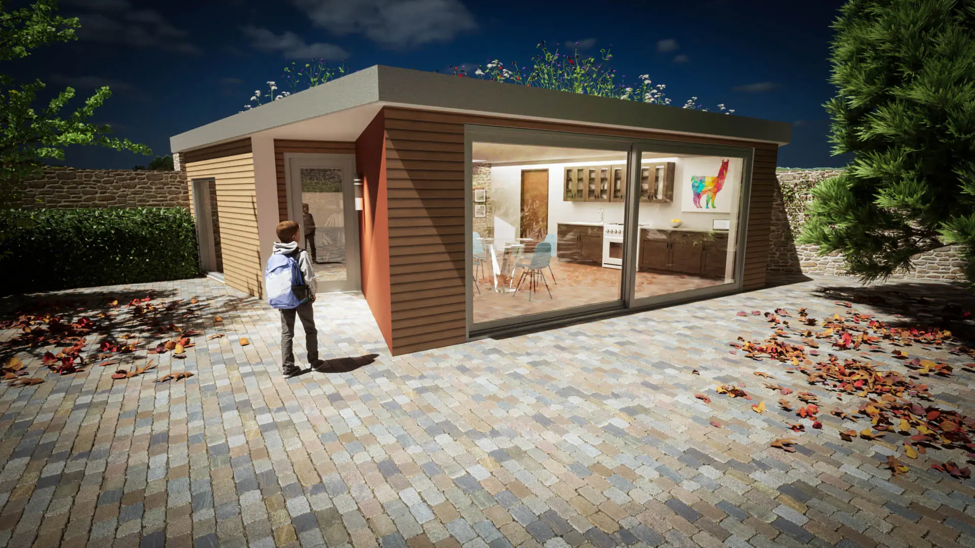 Garden room lodge